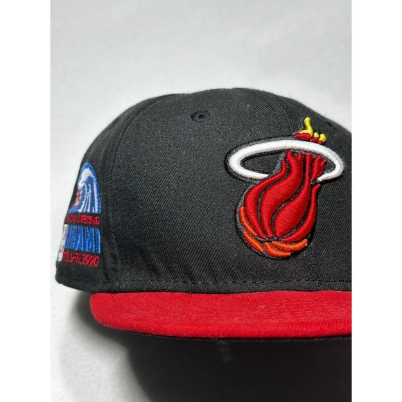 Vintage 1990s Miami Heat All Star Weekend NBA Hat Size 7 Basketball - Picture 4 of 9